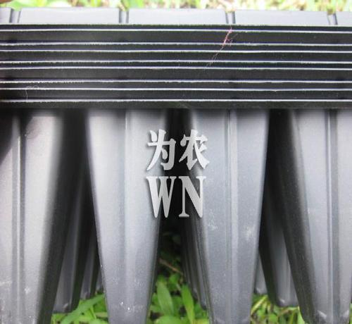 請注意:本圖片來自臺州市路橋為農(nóng)篩網(wǎng)廠提供的苗木穴盤 林木穴盤